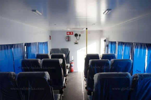 Вахтовый автобус на шасси Урал Next (метан), 20 мест 6