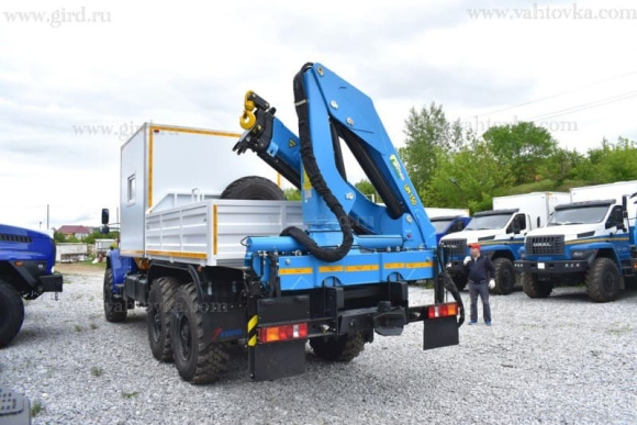 ГПА на шасси Урал Next с КМУ ИМ-150 4