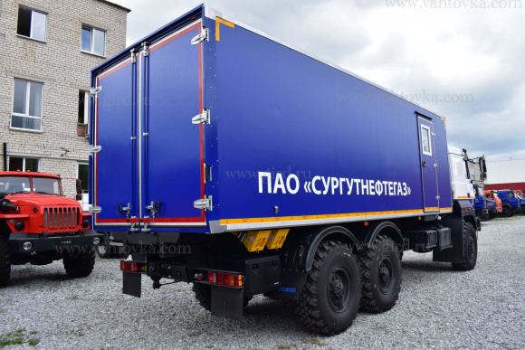 Транспортно-бытовая машина ТБМ на шасси Урал 4320 2