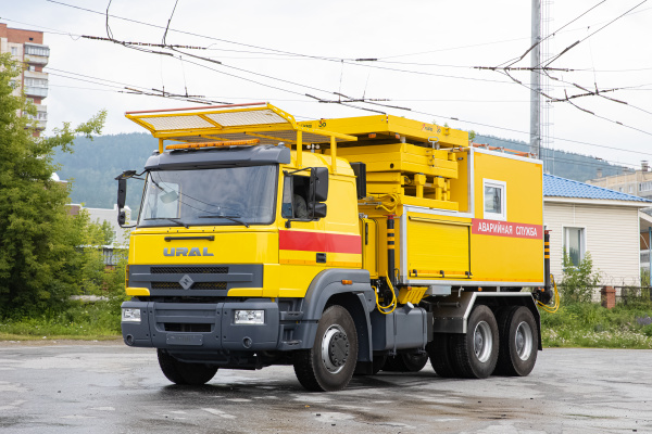 ПНП 8,5 на шасси Урал S34520-Y201843-S2 ПНП 8,5 на шасси Урал S34520-Y201843-S2