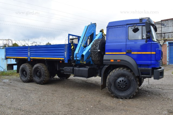 Бортовой автомобиль Урал 4320-4972-80М с КМУ ИМ-150 2