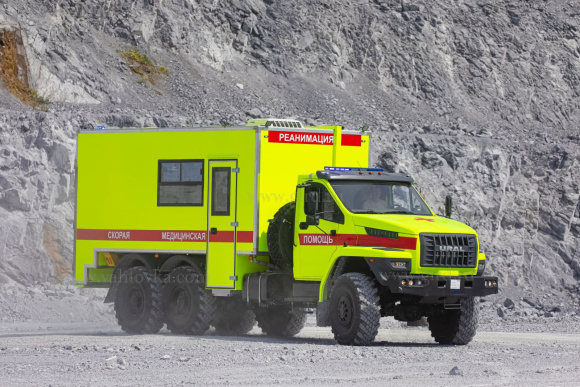 Автомобиль скорой помощи класс С (реанимация)  на шасси Урал 4320-6952-72Е5Г38 4