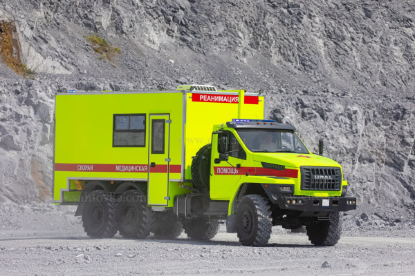 Автомобиль скорой помощи класс С (реанимация)  на шасси Урал 4320-6952-72Е5Г38 4