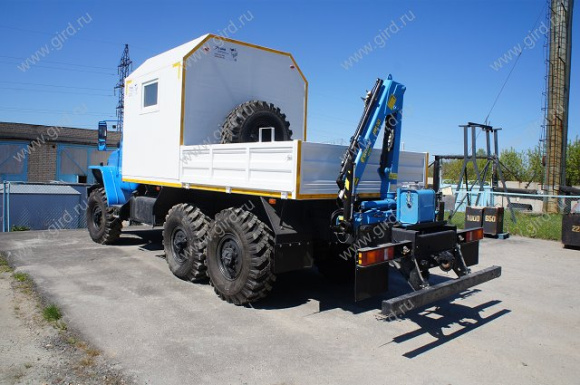 ГПА Урал 4320 с КМУ ИМ-20 3