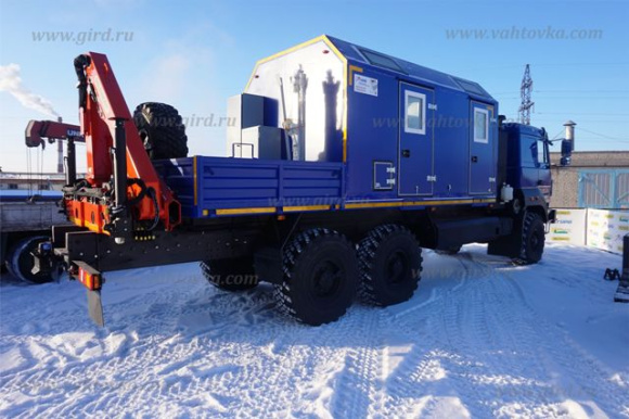 АРОК Урал 4320 (метан) с КМУ РК 8500 3