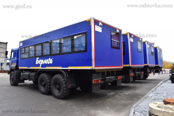 Вахтовый автобус Урал 4320 (метан), 28 мест 4