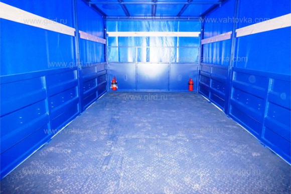 Бортовой автомобиль КамАЗ 43118, тентованный 5