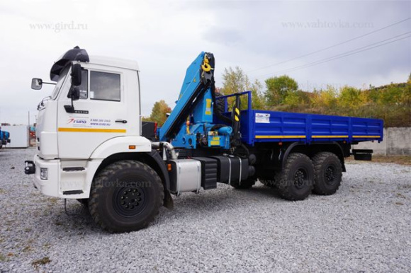 КамАЗ 43118 с КМУ ИМ-150 4