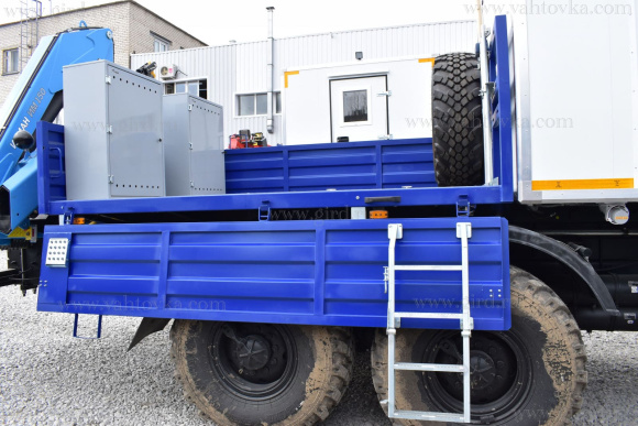 ГПА с КМУ ИНМАН ИМ-150 на шасси Урал Next 5