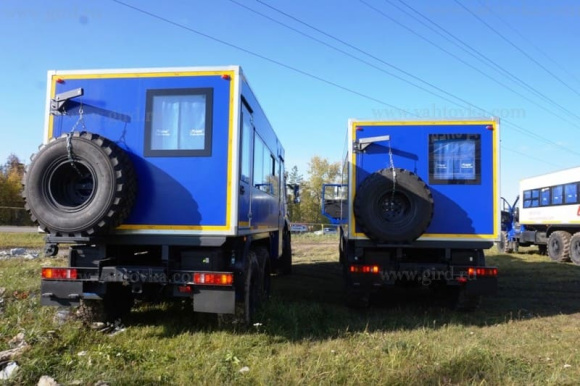 Вахтовый автобус Урал 4320 (метан), 20 мест 3