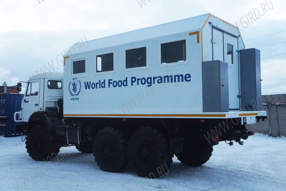 ПАРМ с токарным станком на шасси Камаз 43114-1729-15 2