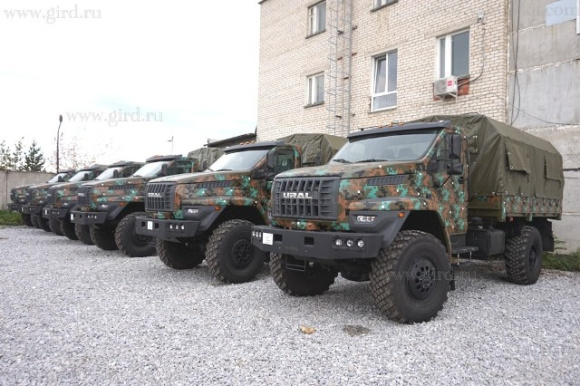 Бортовой автомобиль Урал Next 43206, тентованный 2