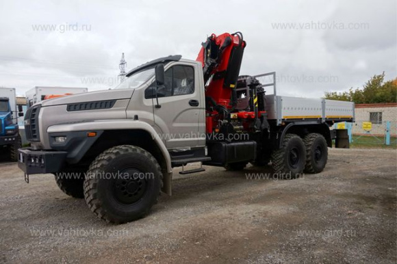 Бортовой автомобиль Урал Next с КМУ ИМ-440 5