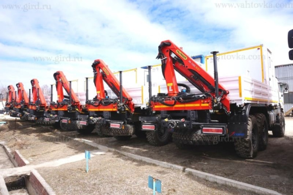 ГПА на шасси КамАЗ 43118 с КМУ РК  7.001 3