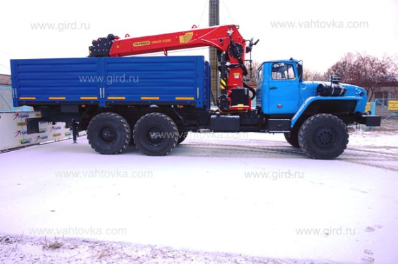 Урал 4320 с КМУ ИТ-200 4