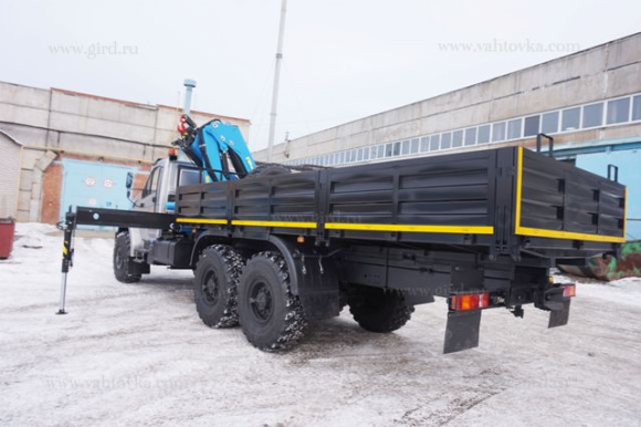 Бортовой автомобиль Урал Next с КМУ ИМ-180 3