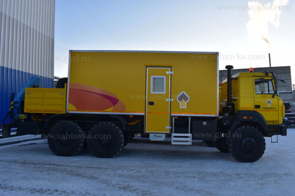 Передвижная мастерская с КМУ на шасси Урал 4320-4952-82Е5А33 5