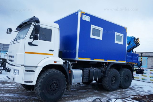 АРОК КамАЗ 43118-3027-50 с КМУ ИМ-95 3