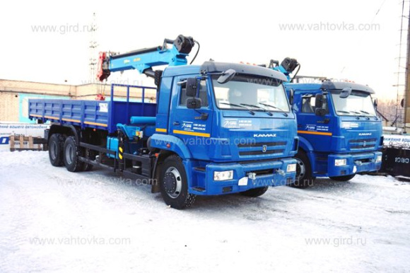 КамАЗ 65117 с КМУ ИМ-240А 2