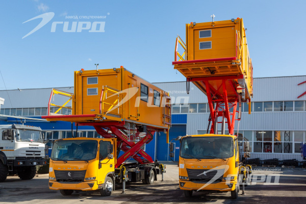 Амбулифт на шасси КАМАЗ-КОМПАС 9 4