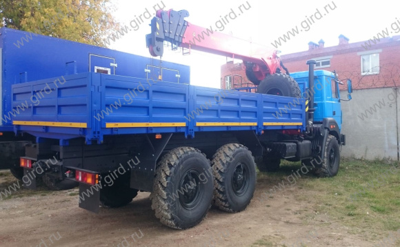 Урал 4320-4951-80М с КМУ ИТ-150 2