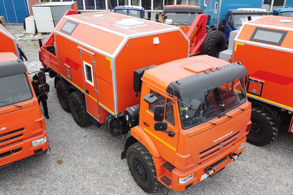 ПАРМ КамАЗ Камаз 43118-23027-50 с КМУ РК 10000А 1