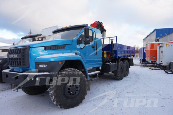 Бортовой автомобиль с КМУ PK 17.001 на шасси УРАЛ 4320-6952-74Г38 4