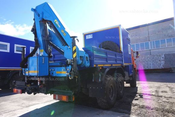 ГПА на шасси КамАЗ 43118 с КМУ ИМ-95 5