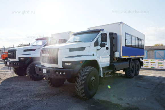 Вахтовый автобус на шасси Урал Next (метан), 20 мест 2