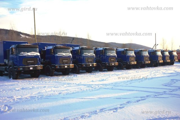 Бортовой автомобиль на шасси Урал 4320 (метан), тентованный 6