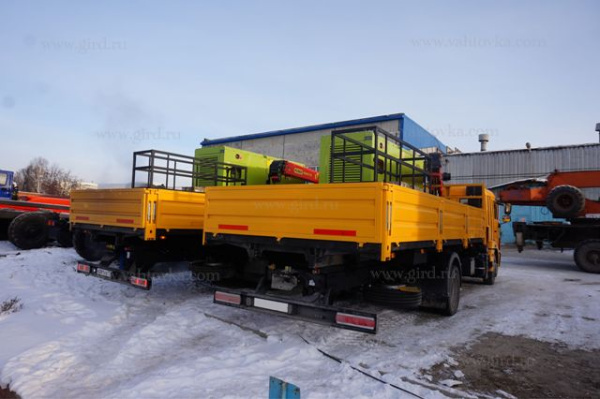 Мобильная насосная электростанция на шасси КамАЗ 4308 с КМУ ИТ-80 Мобильная насосная электростанция на шасси КамАЗ 4308 с КМУ ИТ-80