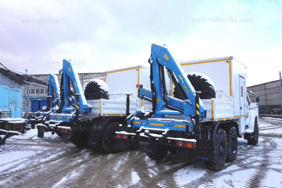 ГПА Урал Next (метан) с КМУ ИМ-50 5