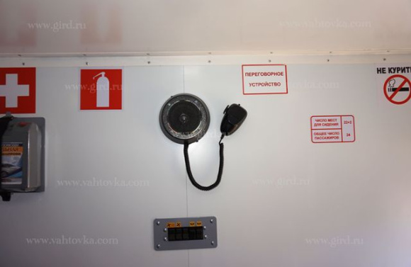 Вахтовый автобус на шасси Урал Next, 22 места