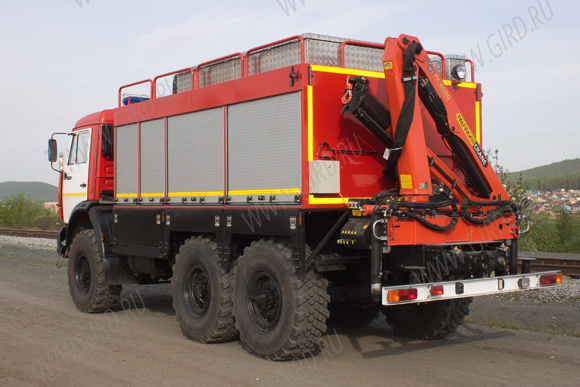 Крано-манипуляторная установка Palfinger PK 6500 4