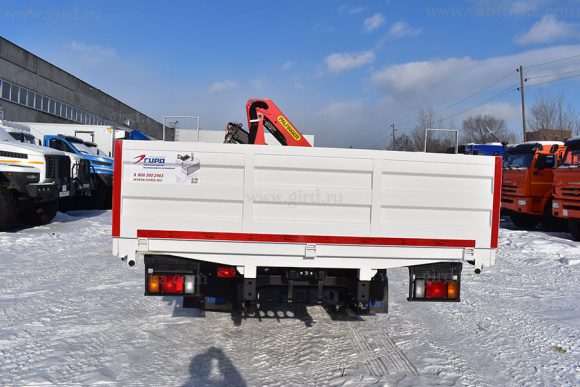 Автомобиль бортовой Isuzu с КМУ PK 10000A 3