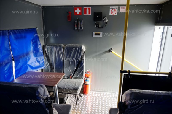 Вахтовый автобус "Берлога" на шасси КамАЗ 43502 8