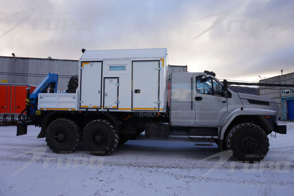 ПАРМ Урал Next 4320-6952-74Г38 с КМУ ИМ-77