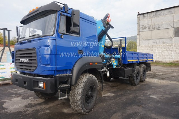 Бортовой автомобиль Урал 4320-4972-82М с КМУ ИМ-180 2