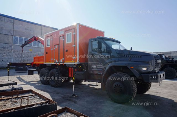 АНРВ Урал Next 4320-6952-74Г38 с КМУ IM-150N 3