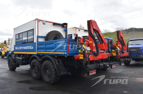 ГПА с КМУ ИМ-55 на шасси КАМАЗ 43118