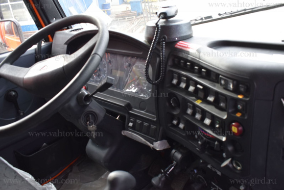 ГПА с бортовой платформой с КМУ ИМ-77 на шасси Камаз 43118