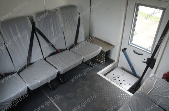 ГПА Урал 43206 каркасный фургон 6