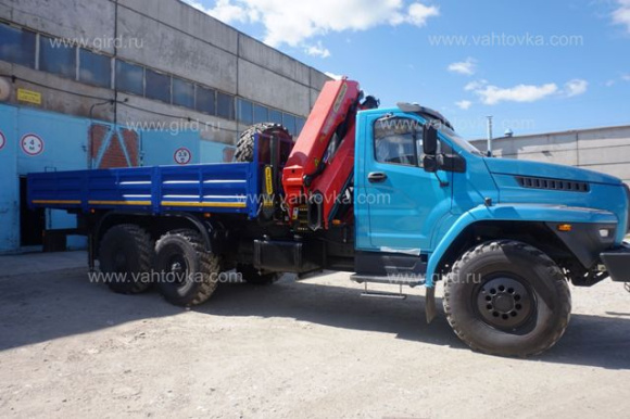 Бортовой автомобиль Урал Next с КМУ РК 30002К 3