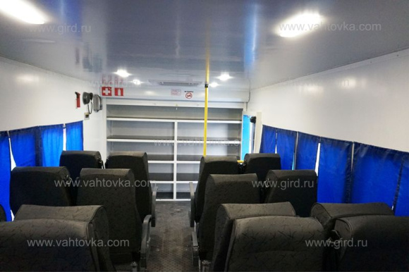 Автобус вахтовый КамАЗ 43118 (20 мест, с отсеком для обеденной зоны) 5