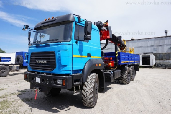 Урал 4320-80 с КМУ ИТ-200 2