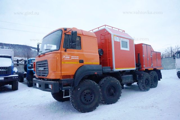 Ремонтно-эвакуационная мастерская РЭМ на шасси Урал 532362 с КМУ РК 11.001В