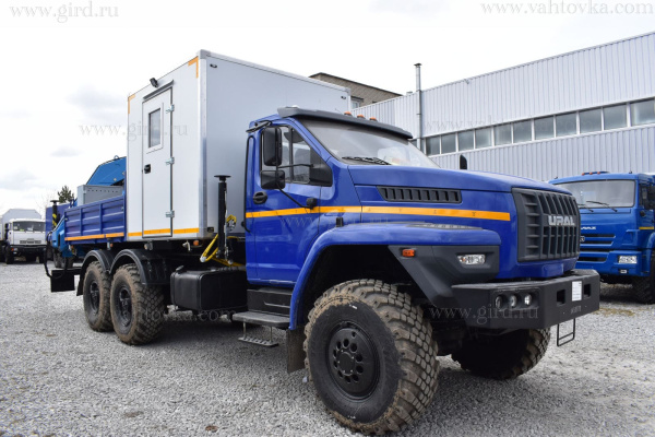 ГПА с КМУ ИНМАН ИМ-150 на шасси Урал Next