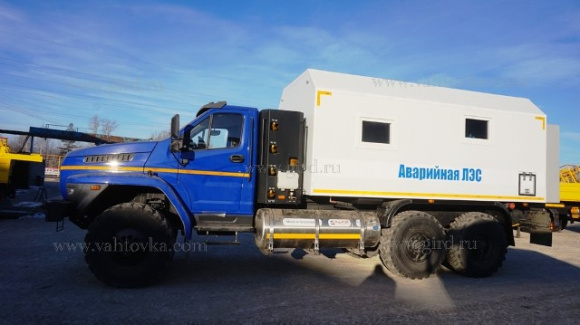 Аварийная ЛЭС на шасси Урал Next (метан) 2