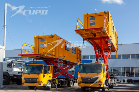 Амбулифт на шасси КАМАЗ-КОМПАС 9