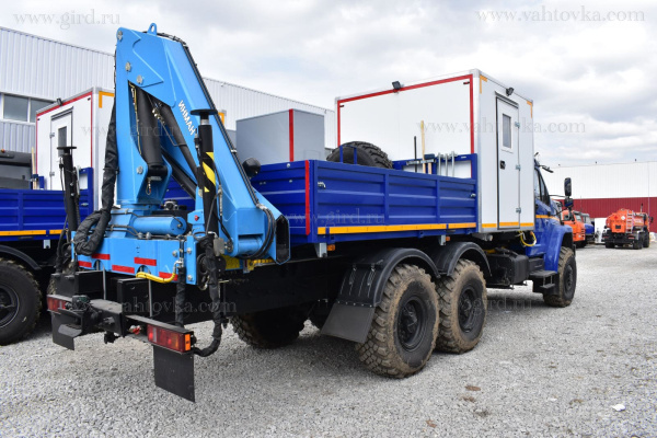 ГПА с КМУ ИНМАН ИМ-150 на шасси Урал Next